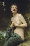 William-Adolphe Bouguereau Spring Breeze oil on canvas